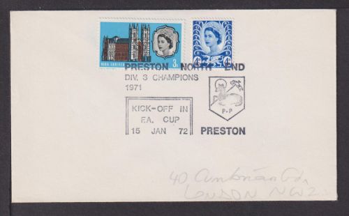 Großbritannien Sport Fußball toller SST Preston North End 1972