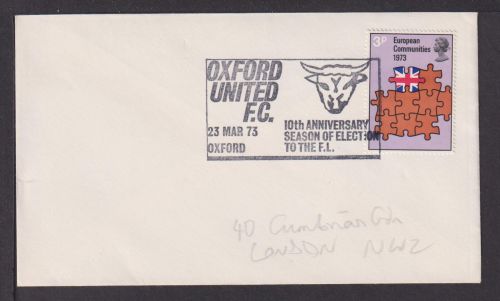 Großbritannien Sport Fußball toller SST Oxford United 19723