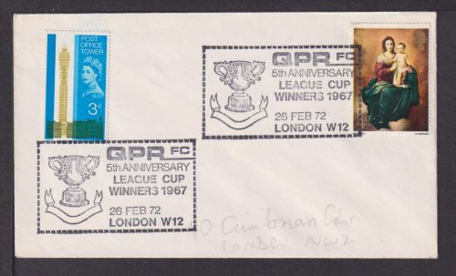 Großbritannien Sport Fußball toller SST QPR FC London 1967
