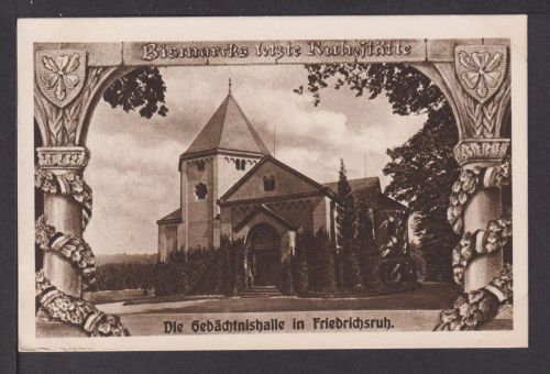 Ansichtskarte Friedrichsruh Schleswig-Holstein Bismarck Letzte Ruhestätte