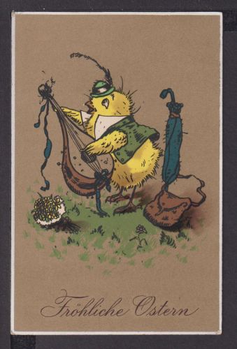 Ansichtskarte Künstlerkarte Ostern Bückeburg Niedersachsen 1916 Stadthagen