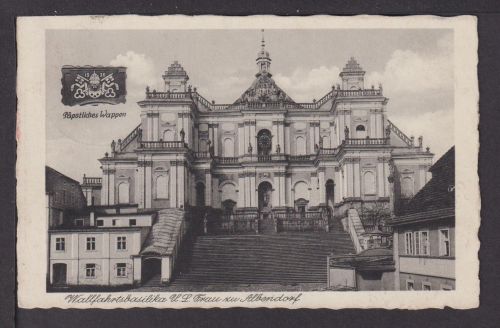 Ansichtskarte Albendorf Schlesien Ostgebiete 1936 Znaim Mähren Tschechien