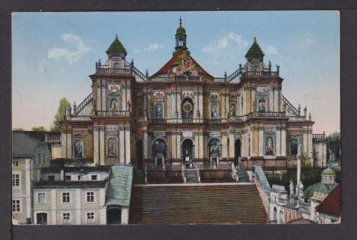 Ansichtskarte Albendorf Schlesien Ostgebiete Gnadenkirche Wien Österreich