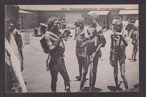 Ansichtskarte Afrika Paysans Kavirondo Afrique Orientale