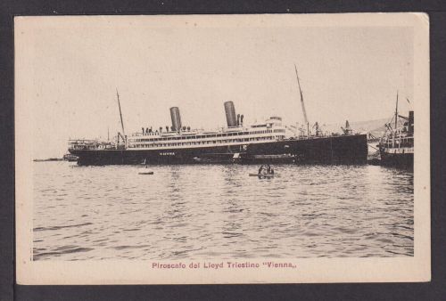 Ansichtskarte Schiffe Marine Schifffahrt Lloyd Triestino Vienna