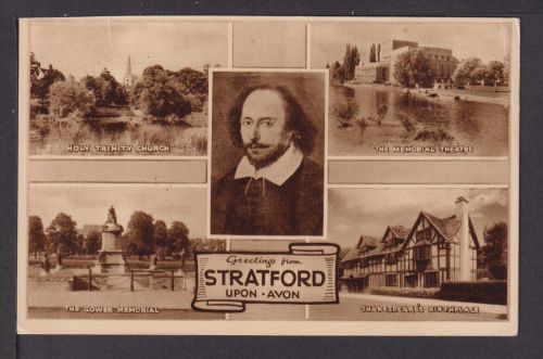 Ansichtskarte Stratford upon Avon England Großbritannien Berlin