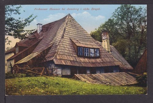 Ansichtskarte Annaberg Erzgebirge Sachsen Frohnauer Hammer