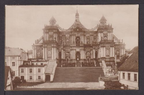 Ansichtskarte Albendorf Breslau Schlesien Ostgebiete Gnadenkirche