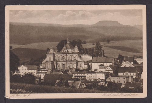 Ansichtskarte Albendorf Breslau Schlesien Ostgebiete 1922 Prag Tschechien