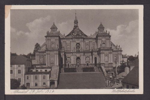 Ansichtskarte Albendorf Breslau Schlesien Ostgebiete Wallfahrtskirche