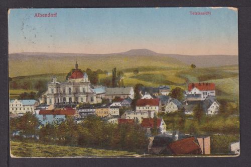 Ansichtskarte Albendorf Breslau Schlesien Ostgebiete Schwienlochwitz Schlesien