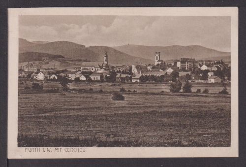 Ansichtskarte Furth im Wald Bayern mit Cerchou