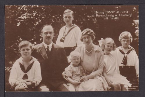 Ansichtskarte Adel Monarchie Herzog Ernst August zu Braunschweig u. Lüneburg