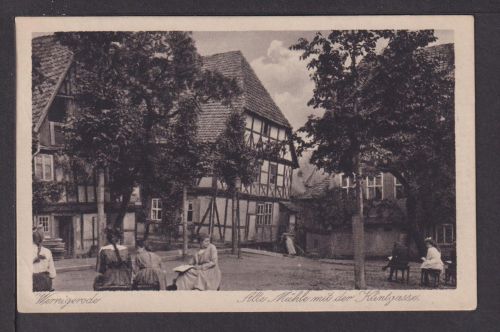 Ansichtskarte Wernigerrode Harz Sachsen-Anhalt Lauenburg Schleswig-Holstein