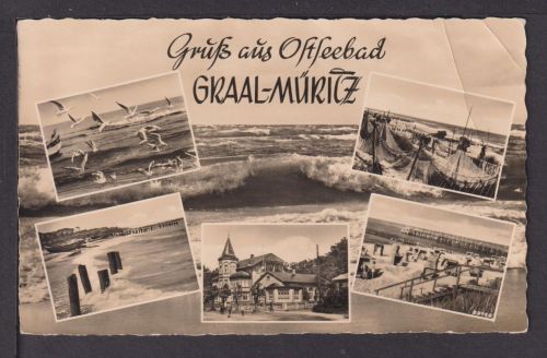 Ansichtskarte Ostseebad Graal Müritz Mecklenburg-Vorpommern 1960 Sachsen