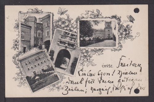 Ansichtskarte Chiesch Tschechien 1913 Budapest Ungarn