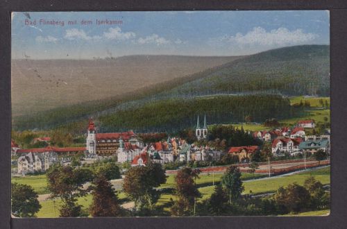 Ansichtskarte Bad Flinsberg Schlesien Ostgebiete 1920 Eisenach Thüringen