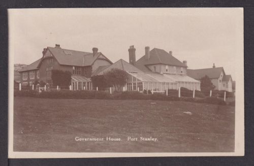 Ansichtskarte Port Stanley Falklandinseln Government House