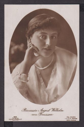 Ansichtskarte Adel Monarchie Prinzessin August Wilhelm von Preussen