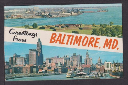 Ansichtskarte Baltimore USA Roigheim Baden-Württemberg