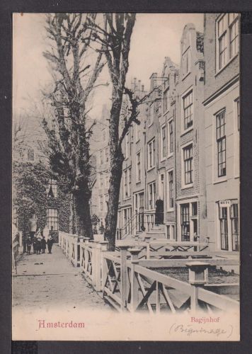 Ansichtskarte Amsterdam Niederlande Bagijnhof