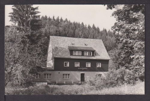 Ansichtskarte Hohnstein Sachsen Ferienheim Grundmühle