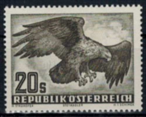Österreich Vögel Greifvögel Steinadler 968 Luxus postfrisch MNH Kat.Wert 14,00