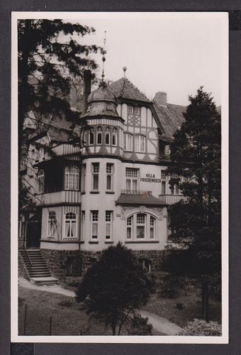 Ansichtskarte Bad Harzburg Niedersachsen Villa Friedenseck