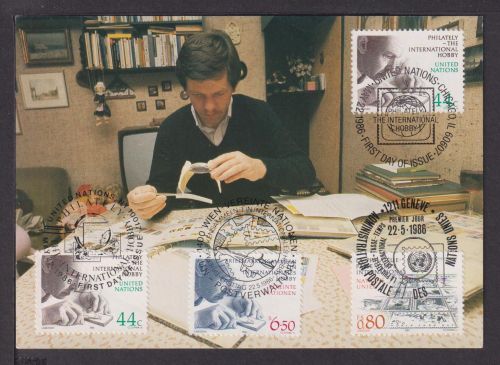 Briefmarken UNO Vereinte Nationen Brief Philatelie International Hobby