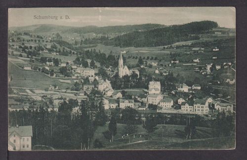 Ansichtskarte Schumburg Ostgebiete Sudeten Klingenthal Sachsen
