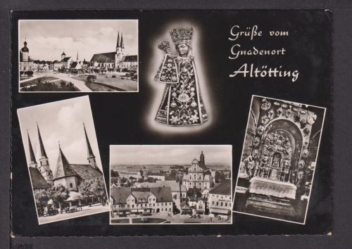 Ansichtskarte Altötting Bayern Religion Kirche Glaube Wallfahrtsort Ronsberg