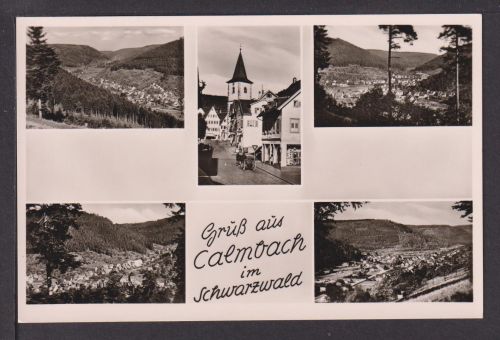 Ansichtskarte Calmbach Schwarzwald Baden-Württemberg