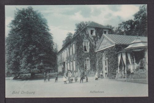 Ansichtskarte Bad Driburg NRW Kaffeehaus