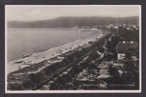 Ansichtskarte Binz Rügen Mecklenburg-Vorpommern Strandpromenade Brügge NRW
