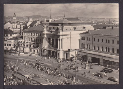 Ansichtskarte Brünn Tschechien Hauptbahnhof Ückermünde Mecklenburg-Vorpommern