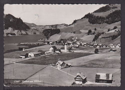 Ansichtskarte Euthal Sihlsee Schweiz Edingen Hessen