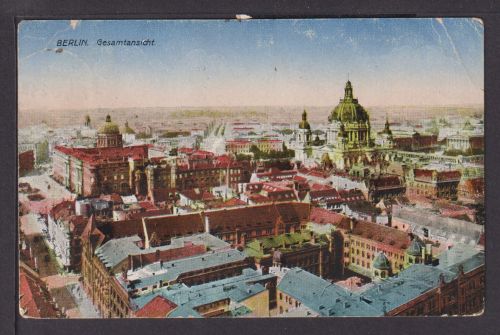 Ansichtskarte Berlin Gesamtansicht 1918 Forst Lausitz Brandenburg
