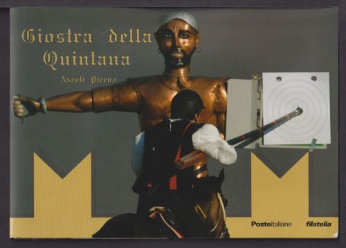 Italien Folder SST Giostra della Quintana Asroli Pirena incl. 2 Telefonkarten +