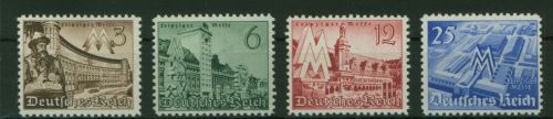 Deutsches Reich 739-742 Leipziger Frühjahrsmesse 1940 Luxus postfrisch kat 10,00