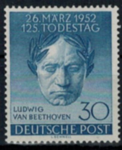 Berlin Beethoven Musik Komponist 87 Luxus postfrisch MNH Kat.-Wert 45,00