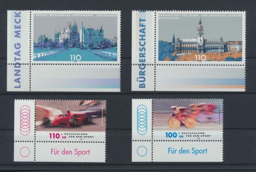 Bund Luxus Spezial Sammlung Bogenecken Eckrand Jahrgang 1999 KatWert 112,80 +++