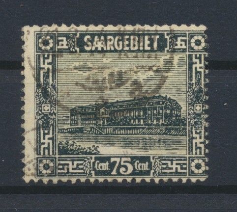 Abstimmung Saargebiet 93 Landschaftsbilder sauber gestempelt Kat.Wert 30,00