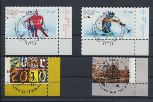 Bund Luxus Spezial Sammlung Bogenecken Eckrand Jahrgang 2010 KatWert 112,70++