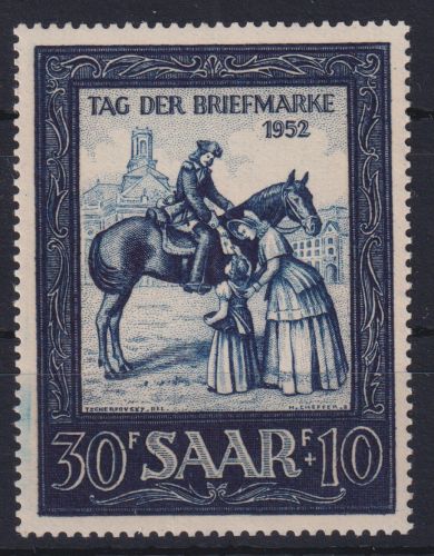 Saarland 316 Motivbriefmarken Ausstellung Luxus postfrisch MNH Kat.-Wert 15,00