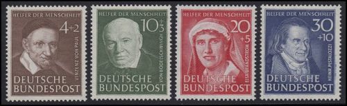 Bund Wohlfahrt Helfer der Menschheit II Luxus postfrisch MNH Kat.-Wert 140,00