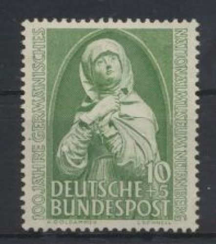 Bundesrepublik 151 Germanisches Museum Nürnberg Luxus postfrisch MNH Kat.17,00