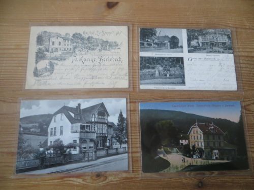 Ansichtskarten Berlebeck Nachlass Sammlung von 8 nur guten AK incl. Vorläufer