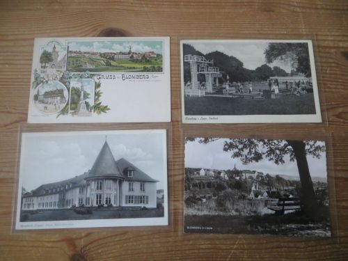 Ansichtskarten Blomberg Lippe NRW Nachlass Sammlung von 19 guten AK.
