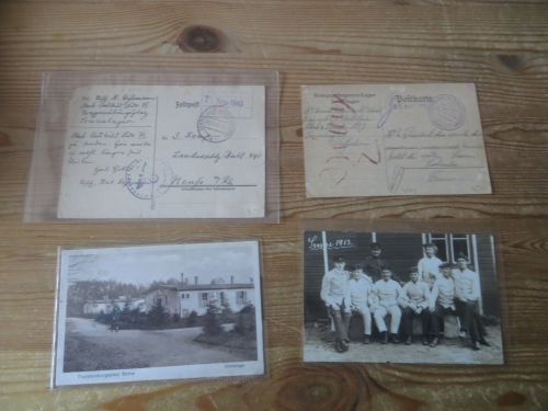 Ansichtskarten Krieg Kriegsgefangenenpost Feldpost Sennelager u.a. 20 Stück