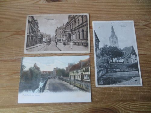 Ansichtskarten Paderborn NRW Sammlung von 3 alten AK